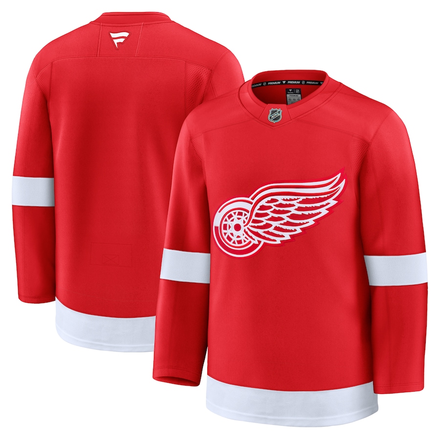 Men's Detroit Red Wings Fanatics Red Home Premium Jersey - Jersey