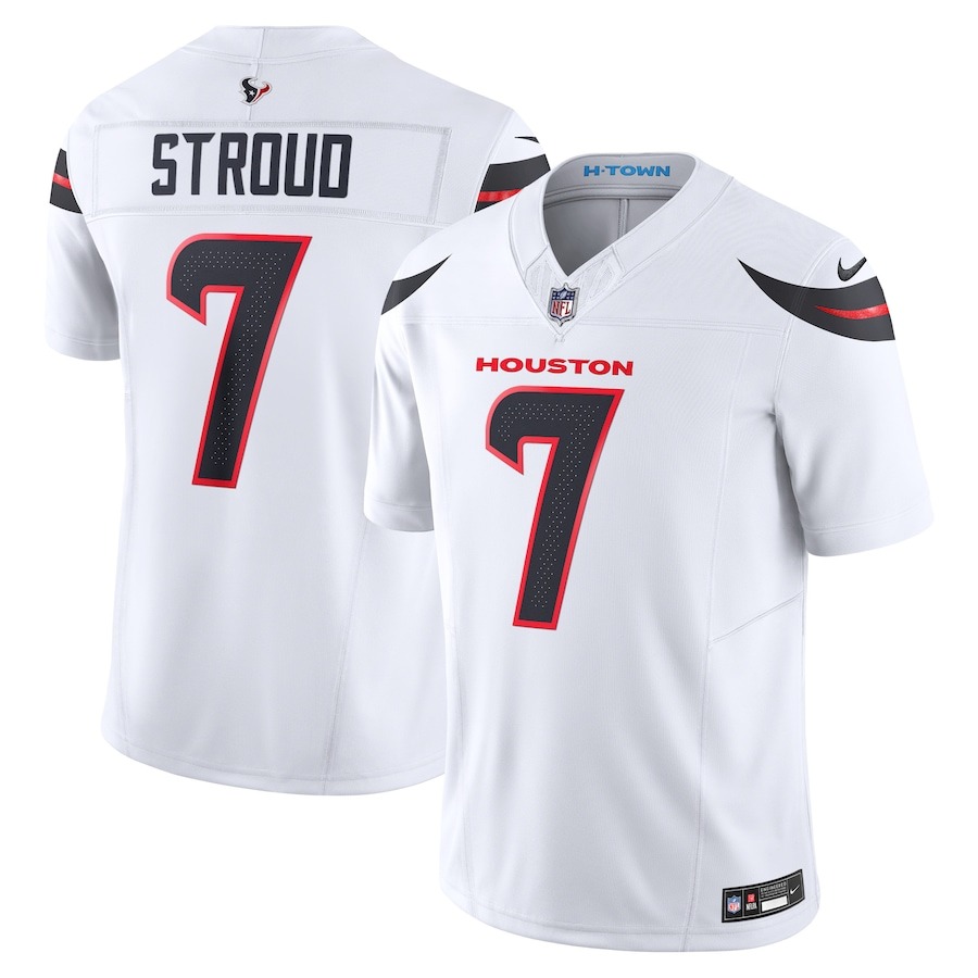 Men's Houston Texans C.J. Stroud Nike White Vapor F.U.S.E. Limited Jersey - Jersey