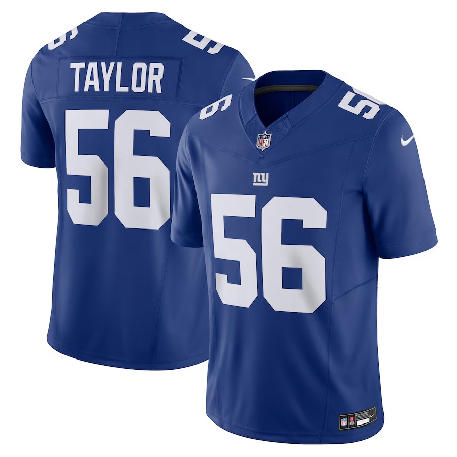 Men's New York Giants Lawrence Taylor Nike Royal Vapor F.U.S.E. Limited Jersey - Jersey