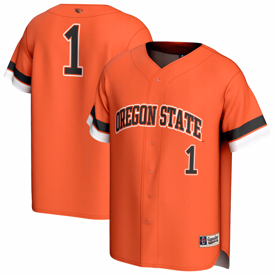 Youth GameDay Greats Orange Oregon State Beavers Collegiate Baseball Fashion Jersey - Jersey