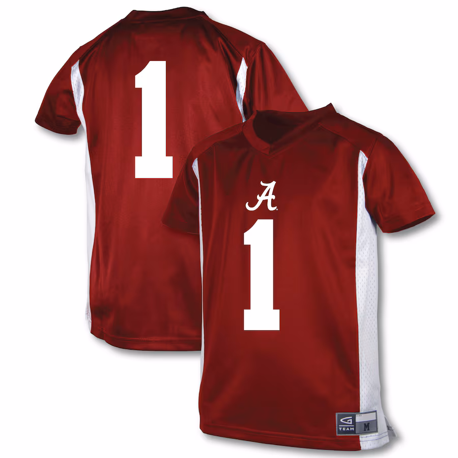 Youth Garb #1 Crimson Alabama Crimson Tide Football Jersey - Jersey