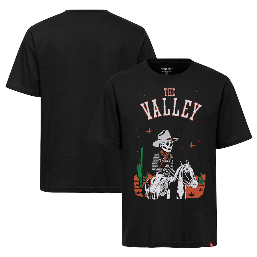 Unisex Phoenix Suns Sportiqe Black The Valley Artist Series Duke Premium Tri-Blend T-Shirt - Jersey