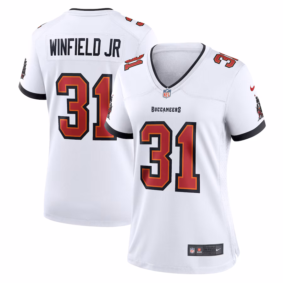 Women's Tampa Bay Buccaneers Antoine Winfield Jr. Nike White Game Jersey - Jersey