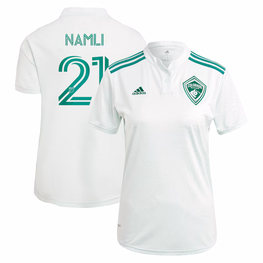 Women's Colorado Rapids Younes Namli adidas Green 2021 Class Five Replica Player Jersey - Jersey
