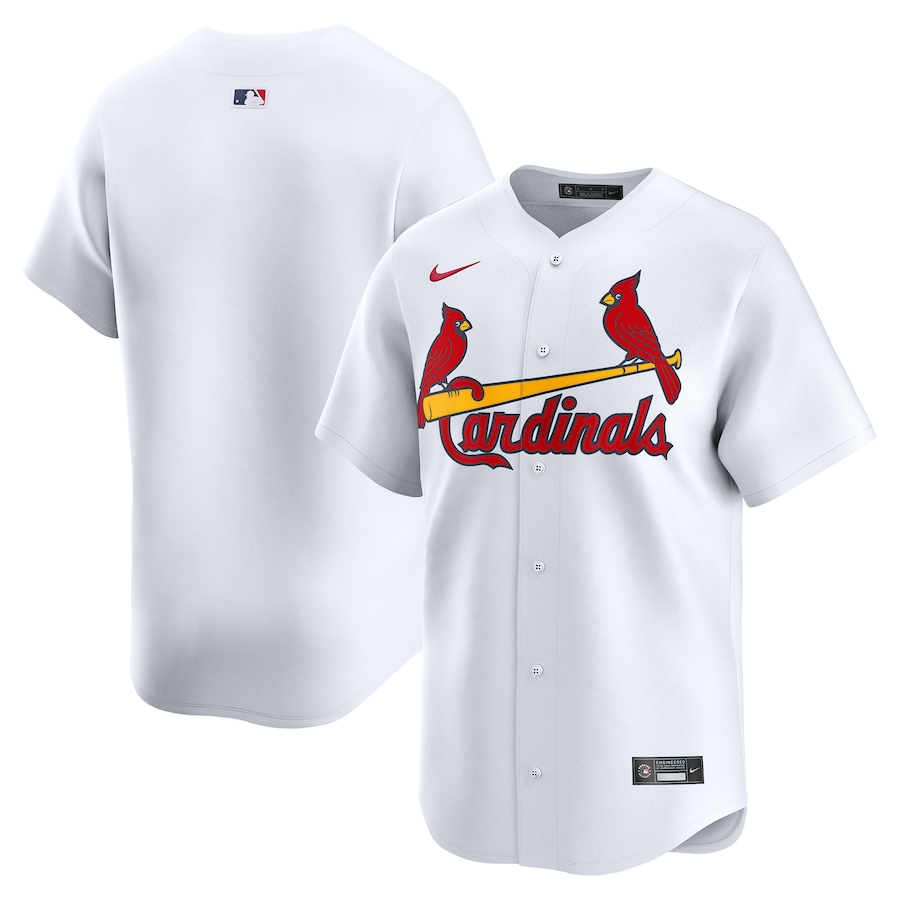 Men's St. Louis Cardinals Nike White Home Limited Jersey - Jersey