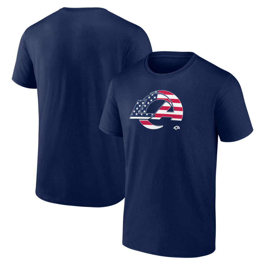 Men's Los Angeles Rams Navy Americana T-Shirt - Jersey