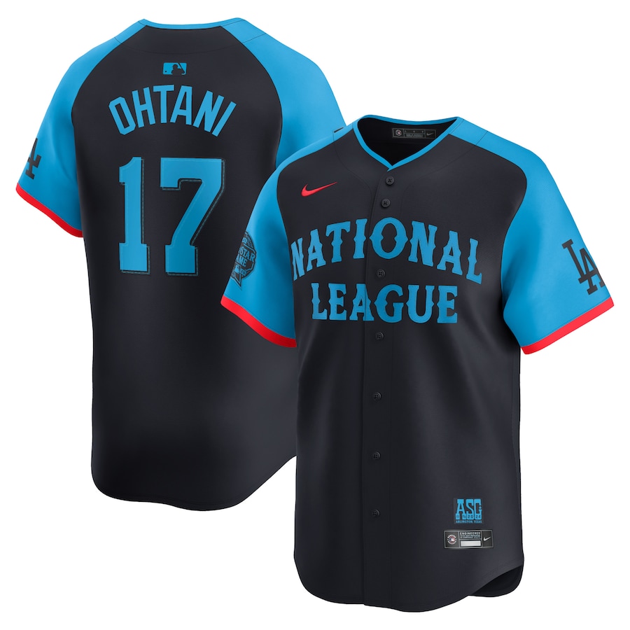 Men's National League Shohei Ohtani Nike Navy 2024 MLB All-Star Game Limited Player Jersey - Jersey