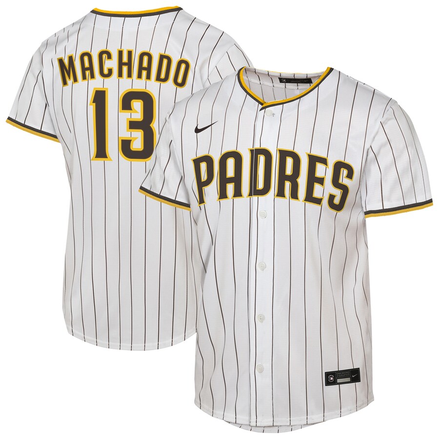 Youth San Diego Padres Manny Machado Nike White Home Replica Player Jersey - Jersey