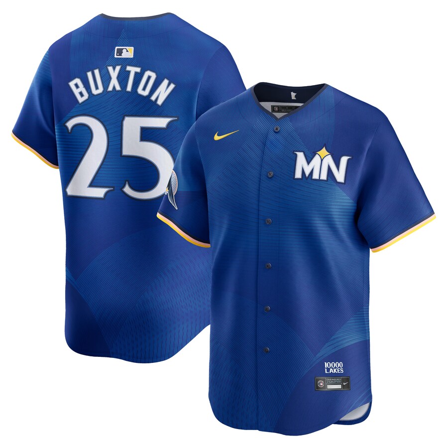 Men's Minnesota Twins Byron Buxton Nike Royal 2024 City Connect Limited Jersey - Jersey