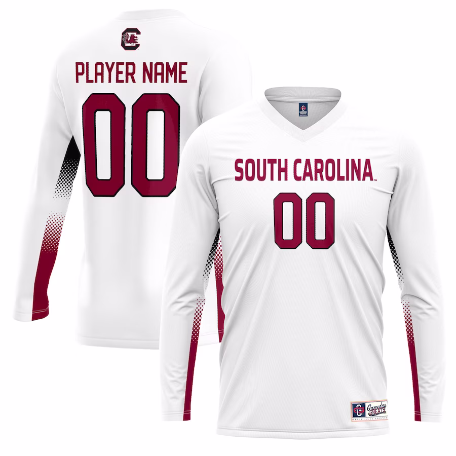 South Carolina Gamecocks GameDay Greats Youth NIL Lightweight Volleyball Jersey - White - Jersey