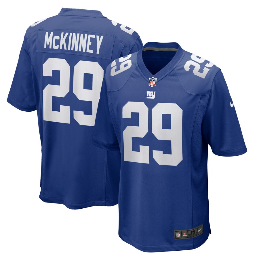 Men's New York Giants Xavier McKinney Nike Royal Game Jersey - Jersey