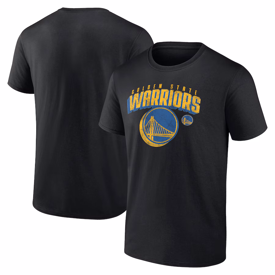 Men's Golden State Warriors  Black Breakaway Dunk T-Shirt - Jersey