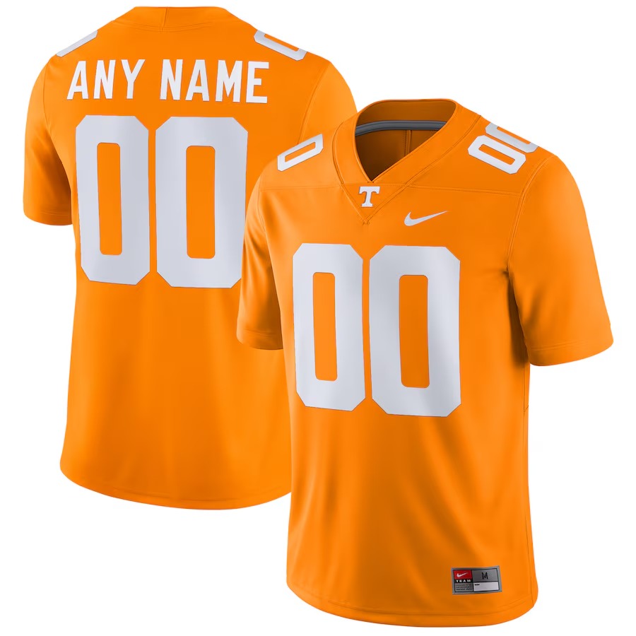 Tennessee Volunteers Nike Football Custom Game Jersey - Tennessee Orange - Jersey