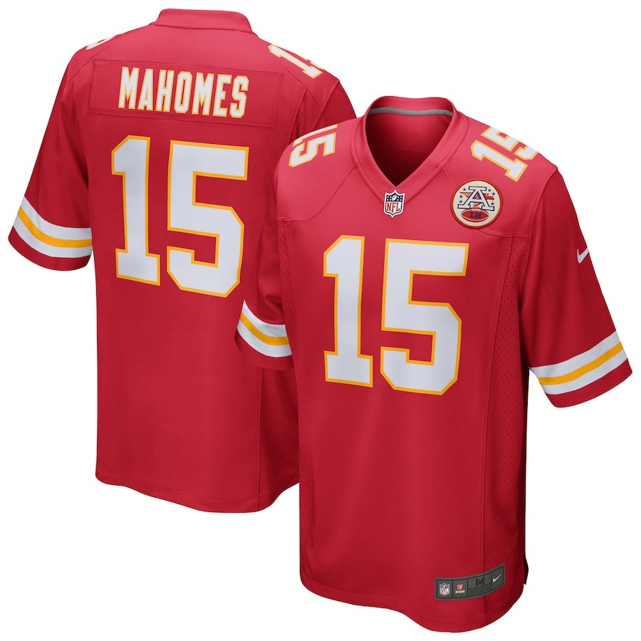 Men's Kansas City Chiefs Patrick Mahomes Nike Red Game Jersey - Jersey