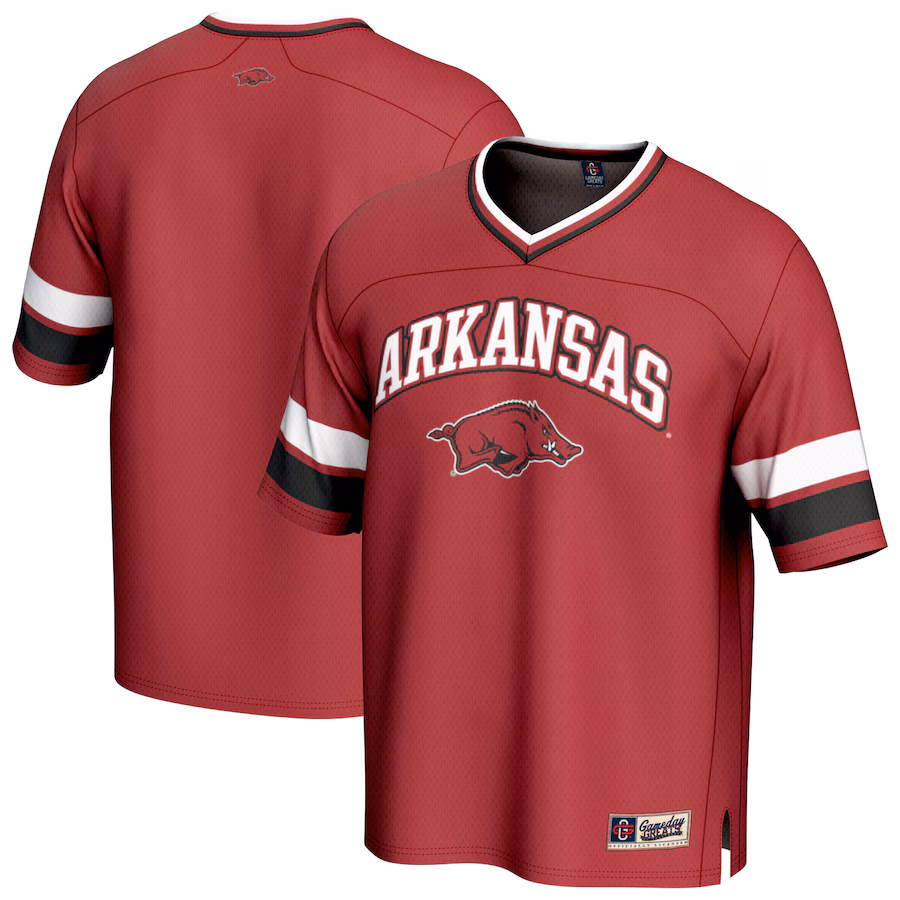 Youth GameDay Greats Cardinal Arkansas Razorbacks Spirit Football Jersey - Jersey
