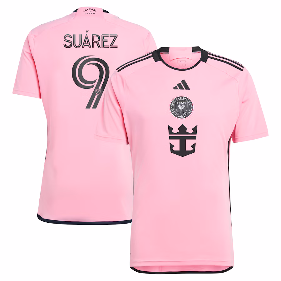 Men's Inter Miami CF Luis Suárez adidas Pink 2024 2getherness Replica Player Jersey - Jersey