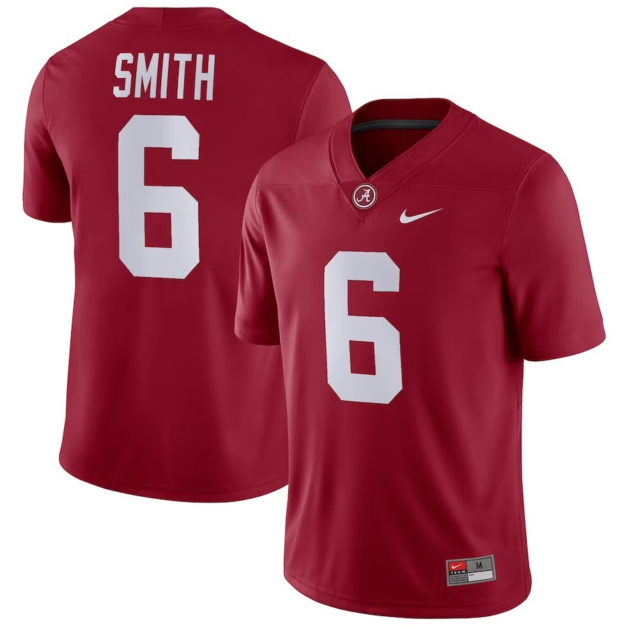 DeVonta Smith Alabama Crimson Tide Nike Player Game Jersey - Crimson - Jersey