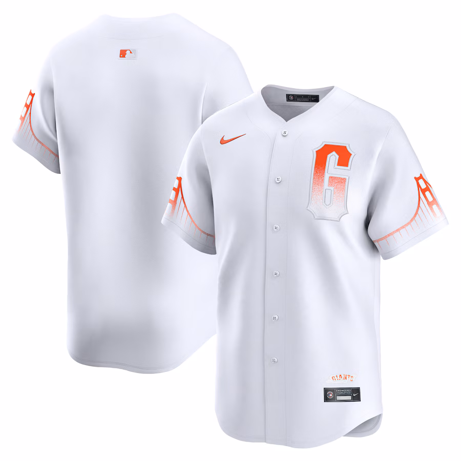 Men's San Francisco Giants  Nike White City Connect Limited Jersey - Jersey
