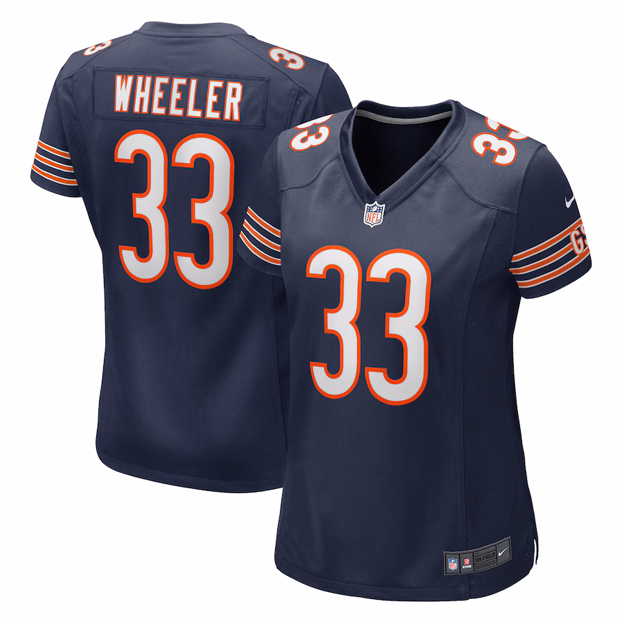 Women's Chicago Bears Ian Wheeler Nike Navy Game Jersey - Jersey