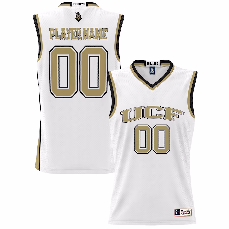 UCF Knights GameDay Greats Youth NIL Pick-A-Player Lightweight Basketball Jersey - Navy - Jersey