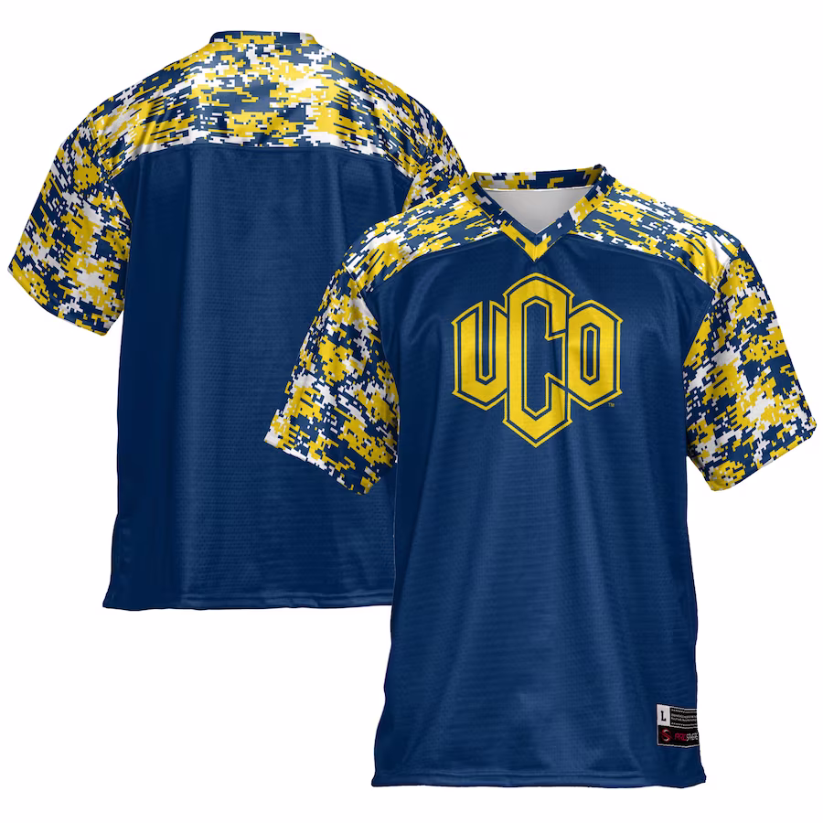 Central Oklahoma Bronchos GameDay Greats Football Jersey - Blue - Jersey