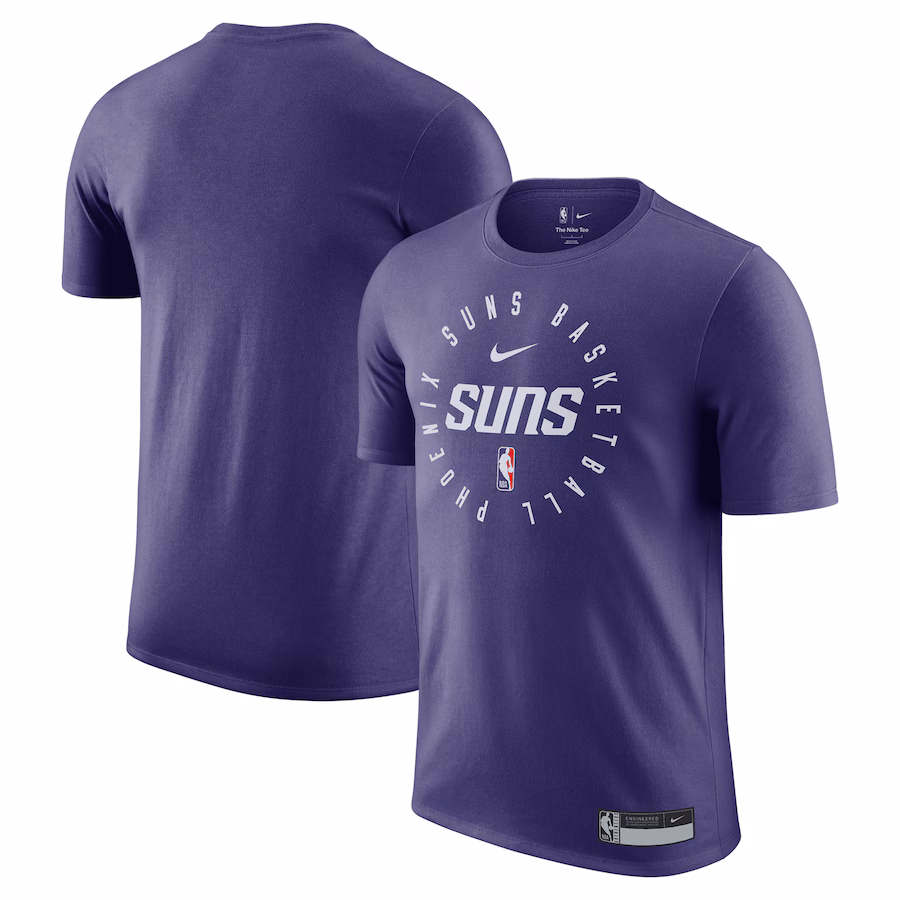 Men's Phoenix Suns Nike Purple 2024/25 Legend On-Court Practice Performance T-Shirt - Jersey