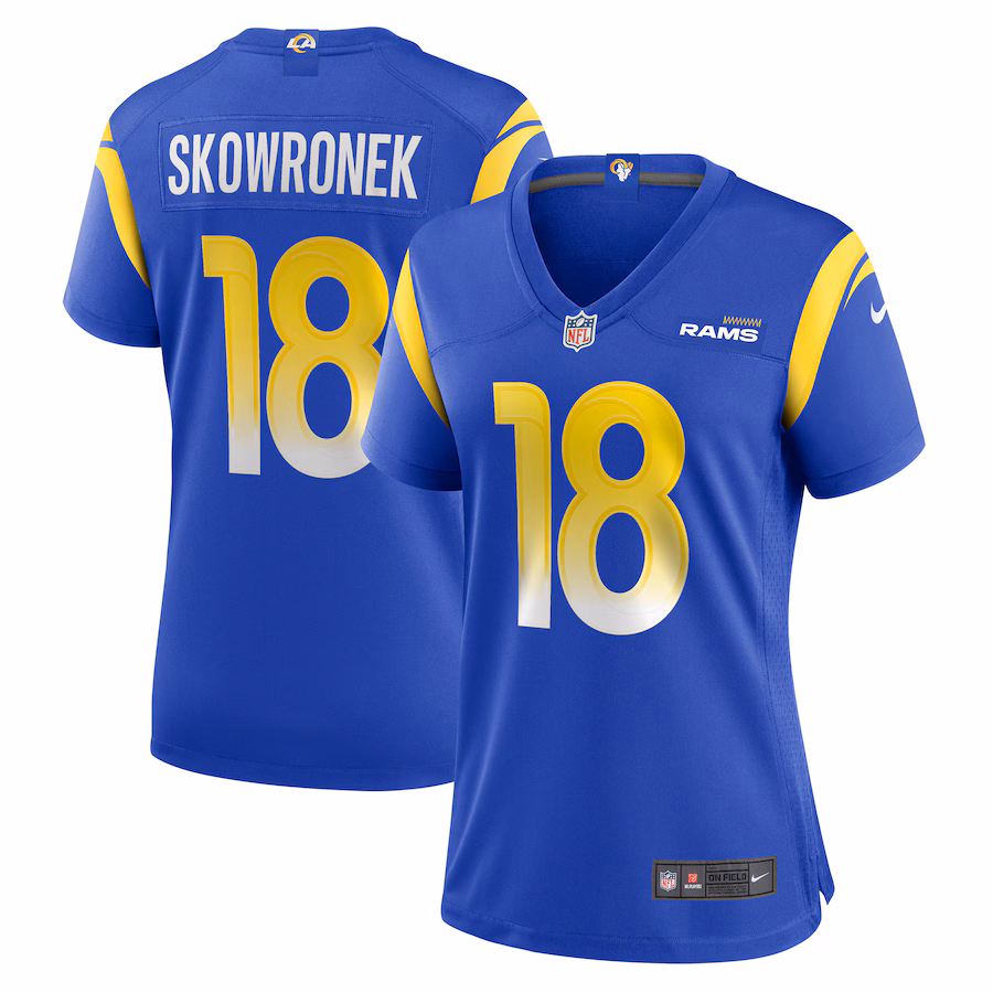 Women's Los Angeles Rams Ben Skowronek Nike Royal Game Jersey - Jersey