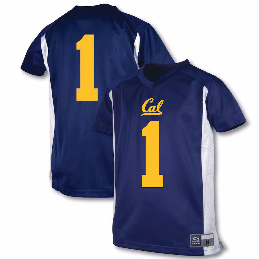Youth Garb #1 Blue Cal Bears Football Jersey - Jersey
