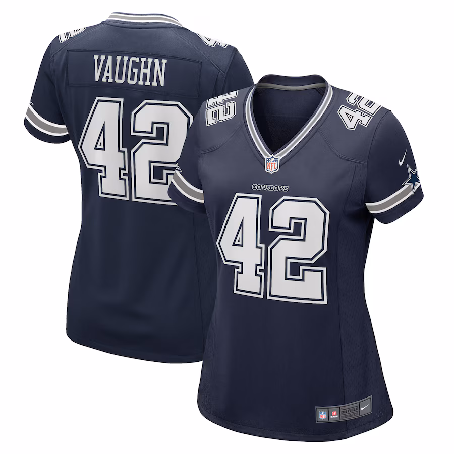 Women's Dallas Cowboys Deuce Vaughn Nike Navy Game Jersey - Jersey