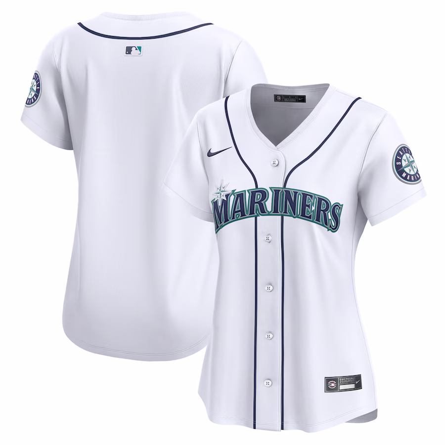 Women's Seattle Mariners Nike White Home Limited Jersey - Jersey