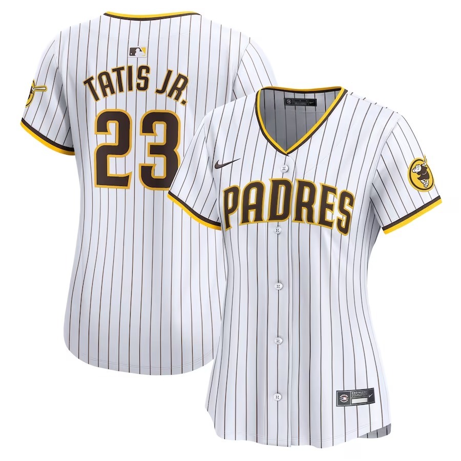Women's San Diego Padres Fernando Tatis Jr. Nike White Home Limited Player Jersey - Jersey