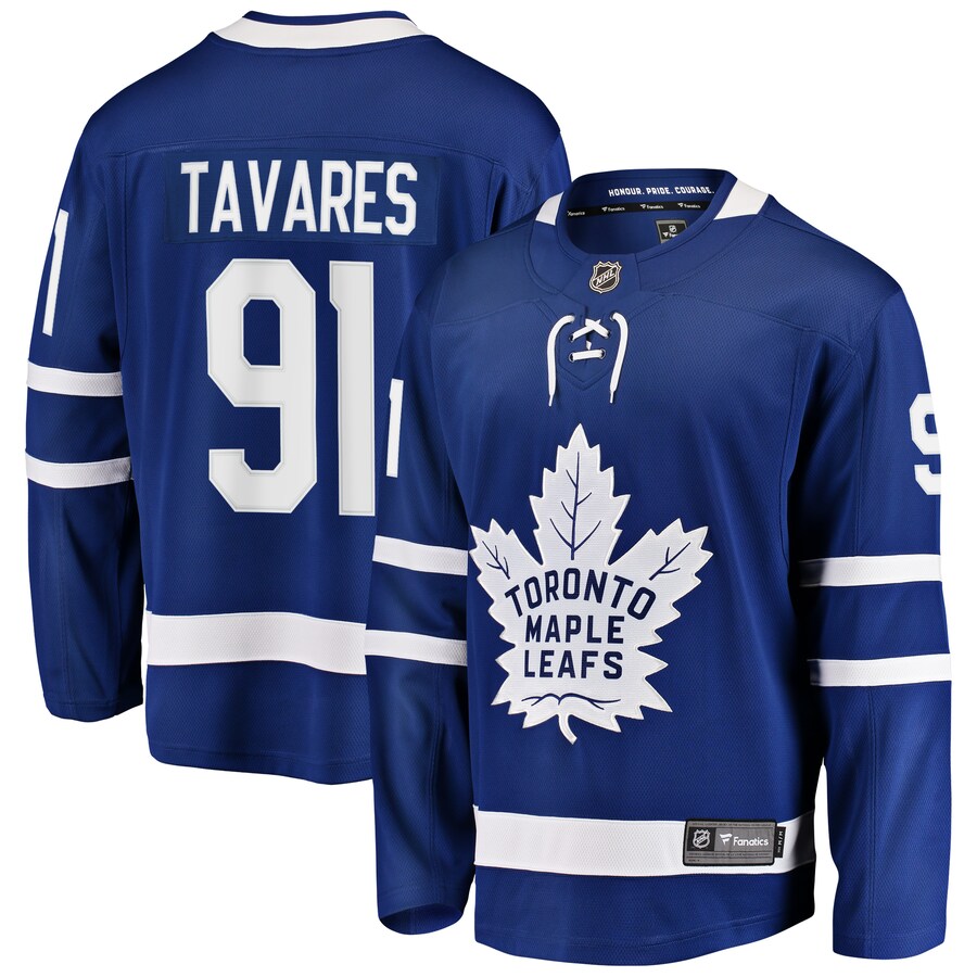 Men's Toronto Maple Leafs John Tavares Fanatics Branded Blue Home Premier Breakaway Player Jersey - Jersey