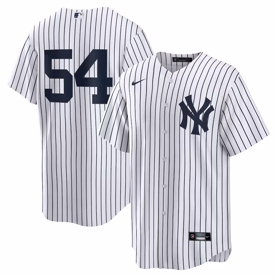 Men's New York Yankees Max Fried Nike White Home Replica Player Jersey - Jersey
