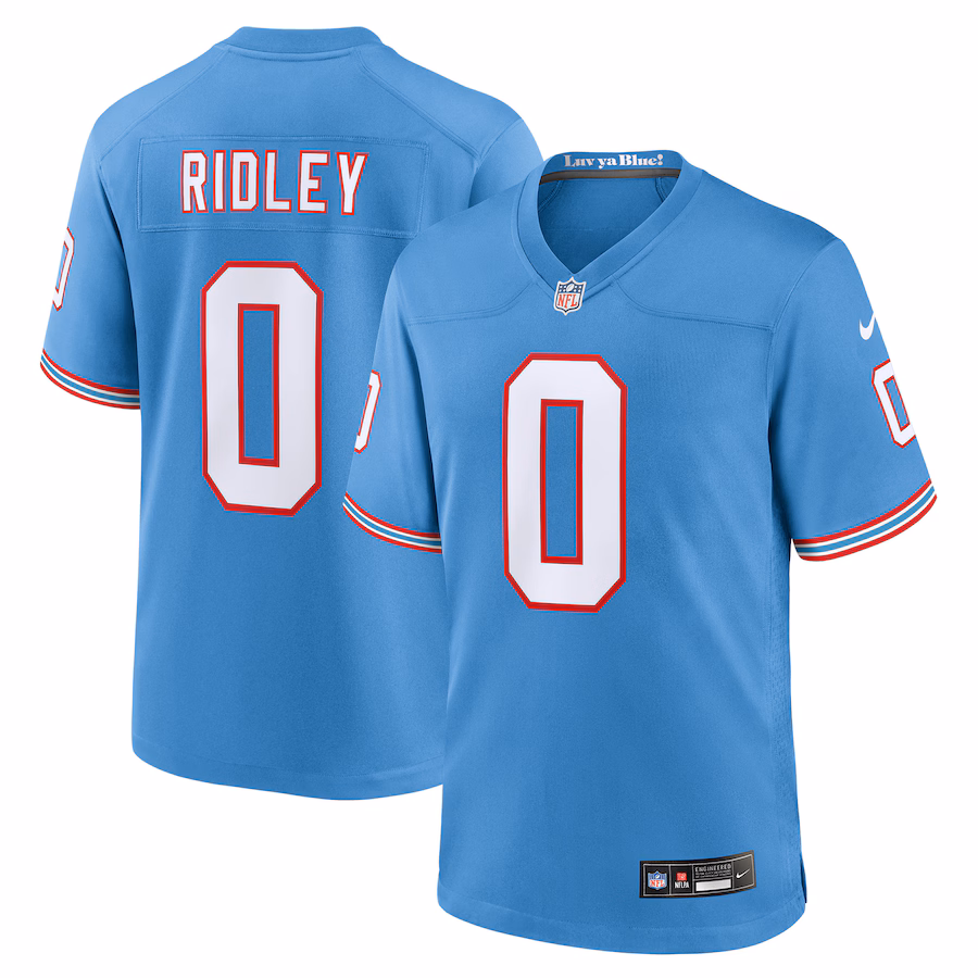 Youth Tennessee Titans Calvin Ridley Nike Light Blue Game Jersey - Jersey