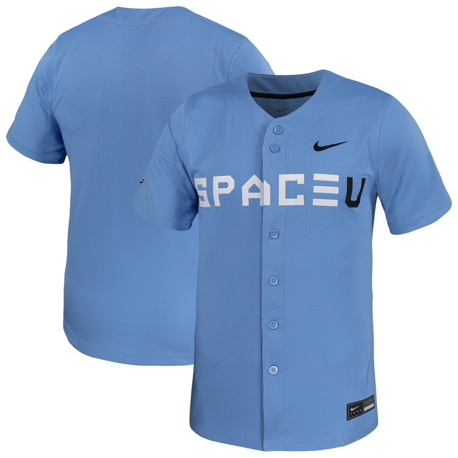 Men's Nike Light Blue UCF Knights Replica Baseball Jersey - Jersey