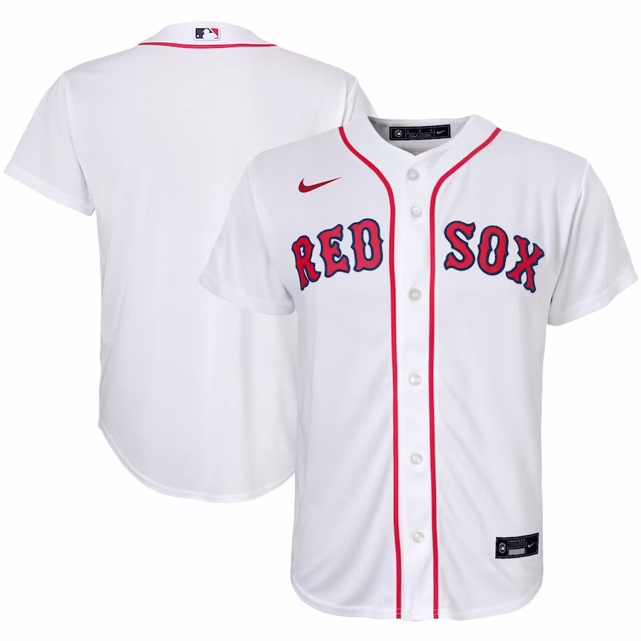 Youth Boston Red Sox Nike White Home Replica Team Jersey - Jersey