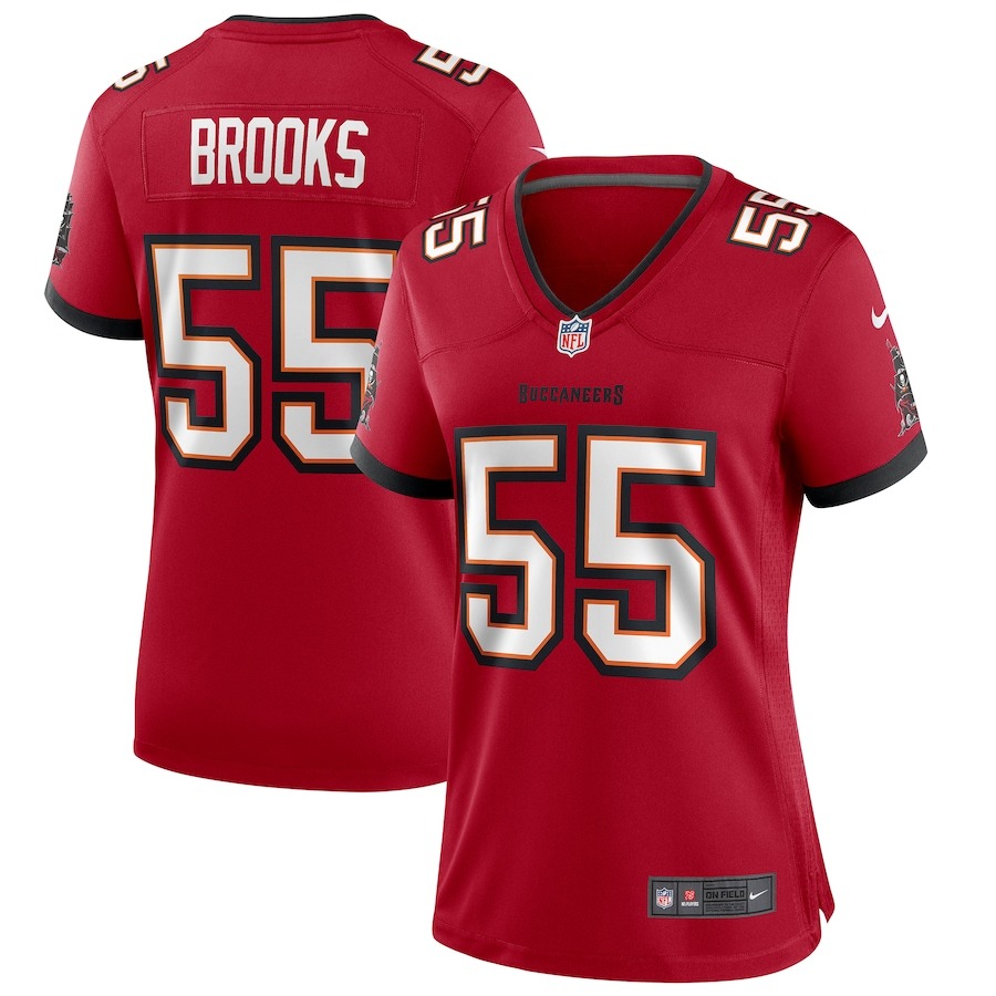 Women's Tampa Bay Buccaneers Derrick Brooks Nike Red Game Retired Player Jersey - Jersey