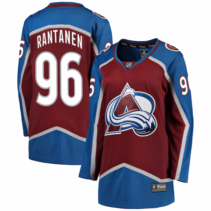 Women's Colorado Avalanche Mikko Rantanen Fanatics Burgundy Breakaway Player Jersey - Jersey