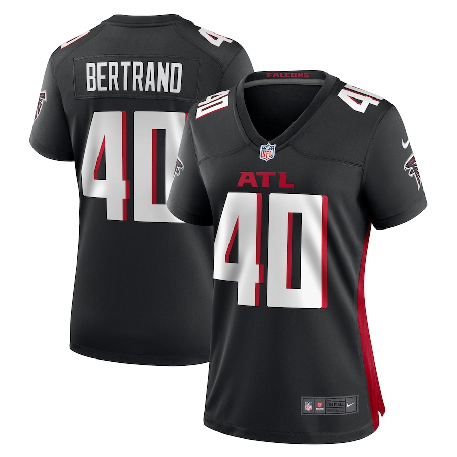 Women's Atlanta Falcons JD Bertrand Nike Black Game Jersey - Jersey