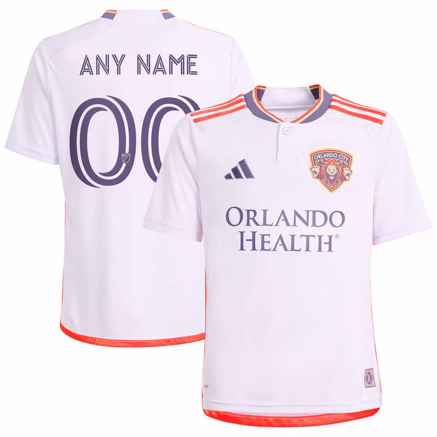 Youth Orlando City SC  adidas Purple 2024 Legacy Kit Replica Custom Jersey - Jersey