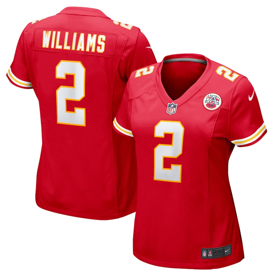 Women's Kansas City Chiefs Joshua Williams Nike Red Game Jersey - Jersey