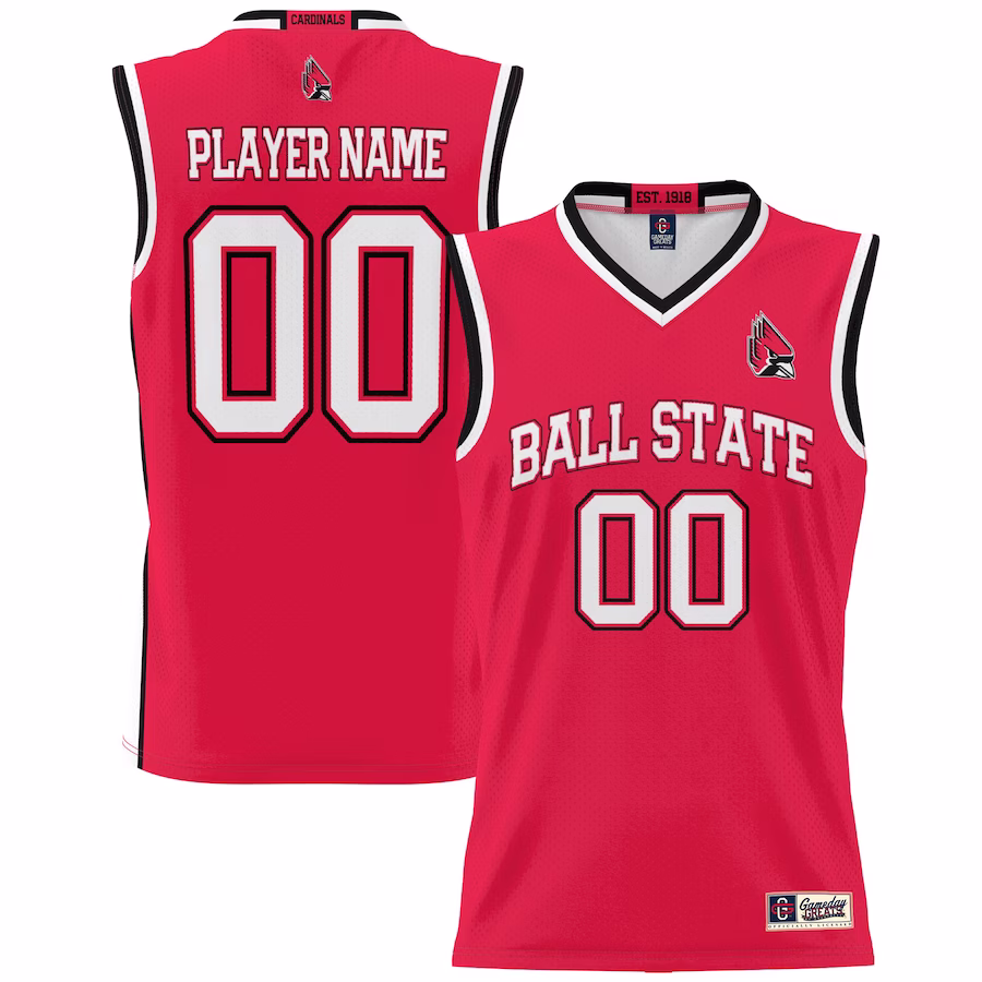 Ball State Cardinals GameDay Greats Youth NIL Pick-A-Player Lightweight Basketball Jersey - Cardinal - Jersey
