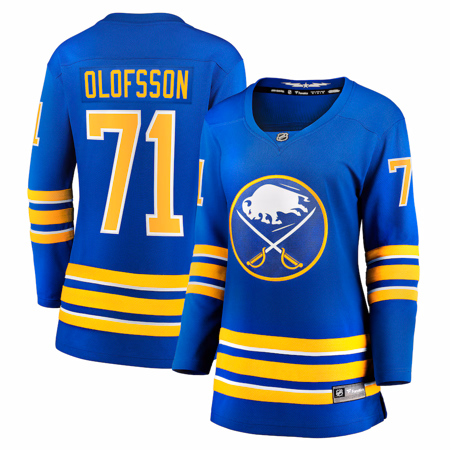 Women's Buffalo Sabres Victor Olofsson Fanatics Royal Breakaway Player Jersey - Jersey