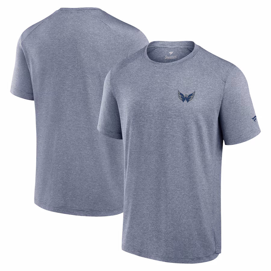 Men's Washington Capitals Fanatics Navy Front Office Tech T-Shirt - Jersey