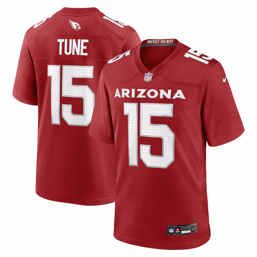 Men's Arizona Cardinals Clayton Tune Nike  Cardinal  Game Jersey - Jersey