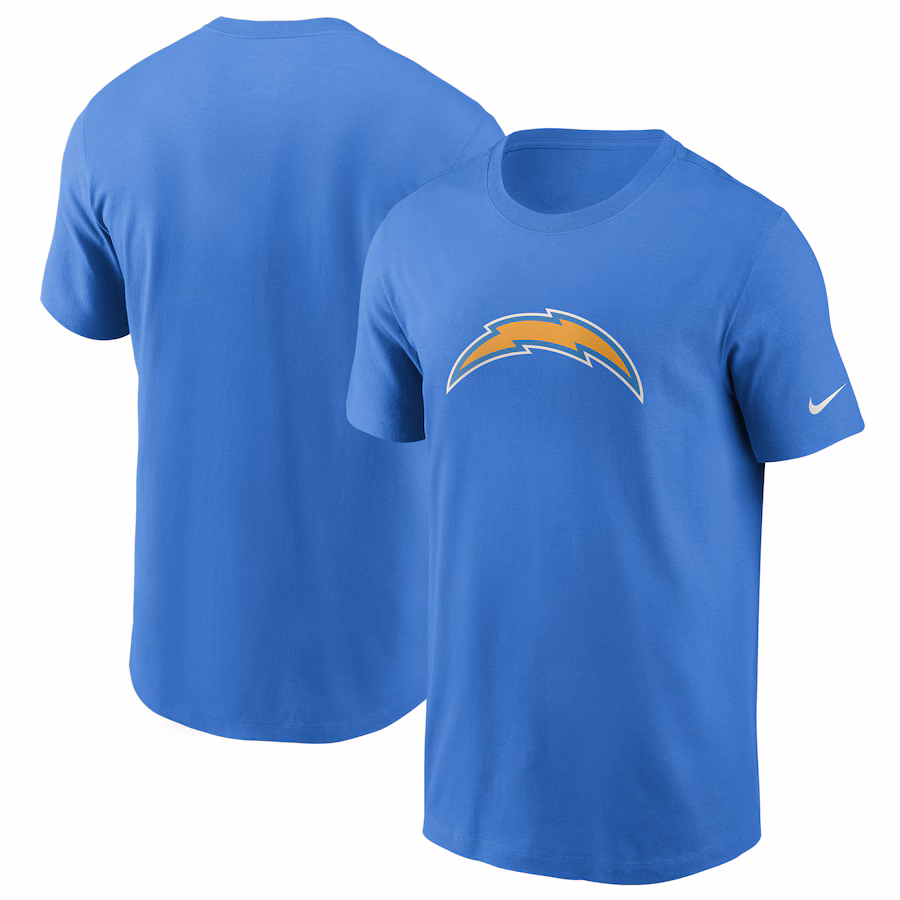 Men's Los Angeles Chargers Nike Powder Blue Primary Logo T-Shirt - Jersey