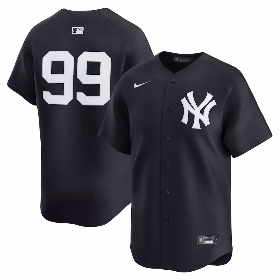 Men's Texas Rangers Aaron Judge Nike Gray Road Limited Player Jersey - Jersey