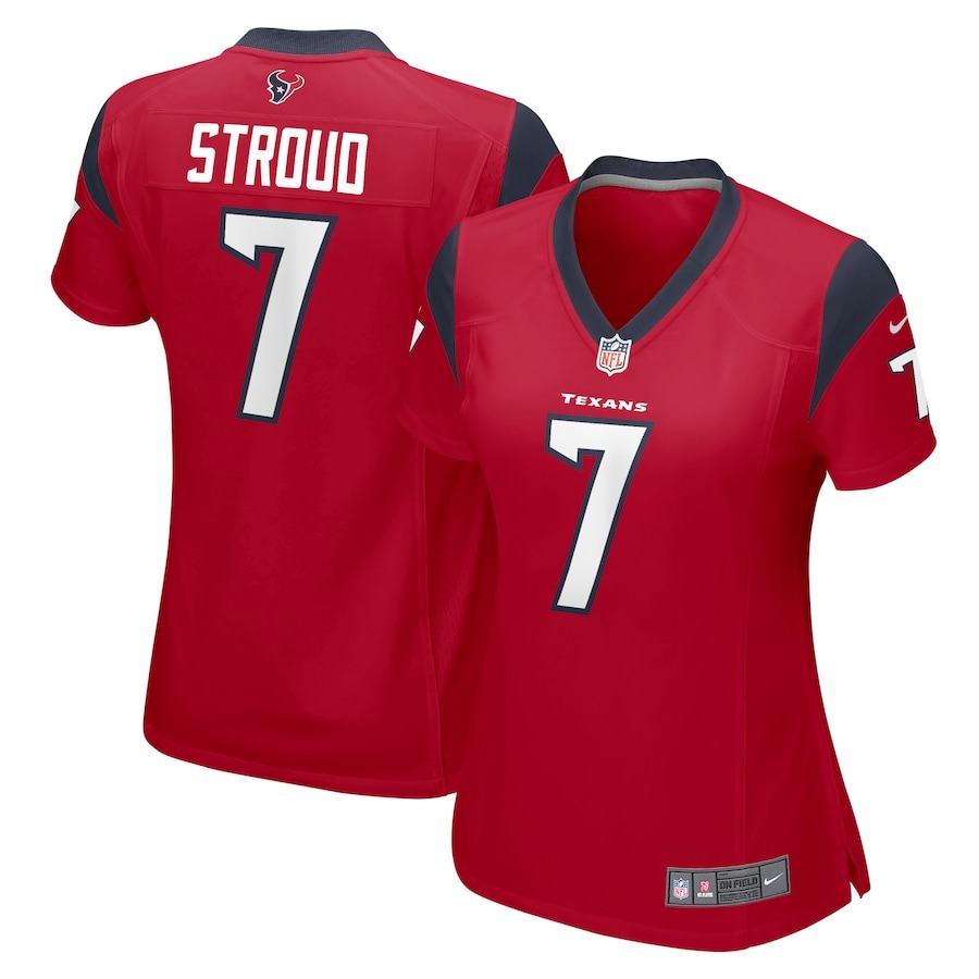 Women's Houston Texans C.J. Stroud Nike Red Game Jersey - Jersey