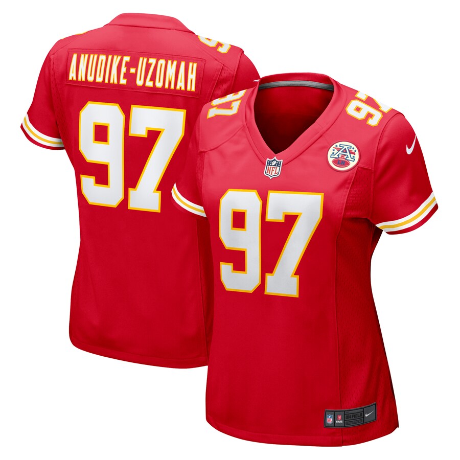 Women's Kansas City Chiefs Felix Anudike-Uzomah Nike Red Player Jersey - Jersey