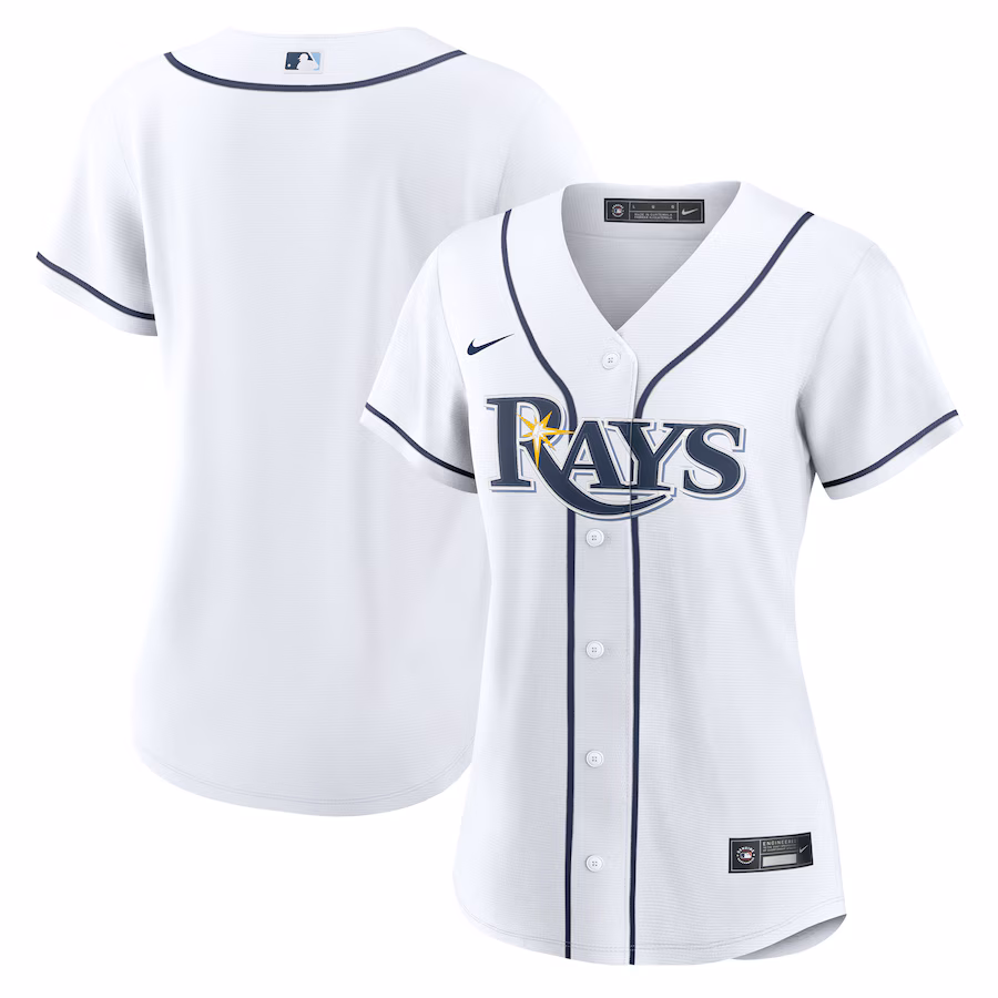 Women's Tampa Bay Rays Nike White Home Replica 2.0 Jersey - Jersey
